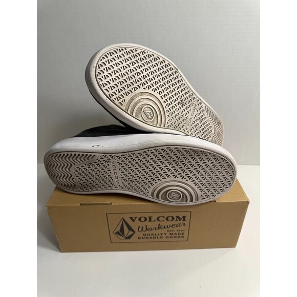 .7049 Volcom Evolve Comp Toe Leather/Sued Grey-US 8.5 Mens - Picture 4 of 5